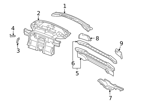 Rear Body for 1997 BMW 750iL #0