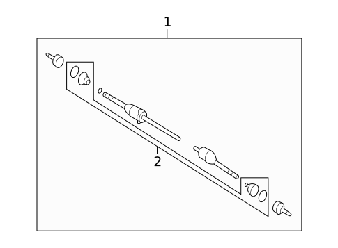 Drive Axles for 2005 Ford Freestyle #0