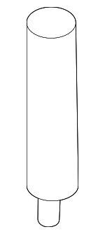 17118605551 - Cooling System: Radiator Pin for Mini Image