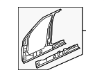 ALR780610 - Body: Inner Panel Assembly for Land Rover: LR3, LR4 Image