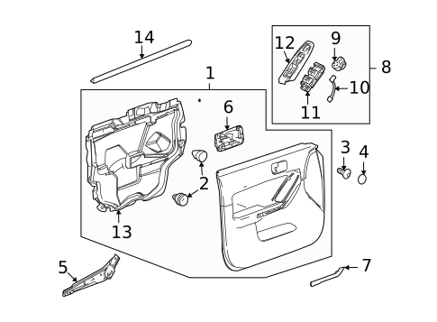 Mirrors for 2010 Hummer H3T #0