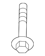 T4K1326 - Electrical: Battery Assembly Bolt for Jaguar: E-Pace, I-Pace Image