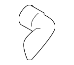 30655975 - Electrical: Headlight Housing Vent Tube for Volvo Image