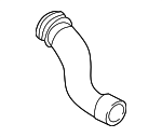 8E0145838AA - Cooling System: Pressure Hose for Audi Image