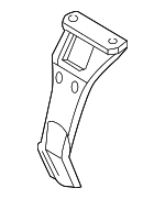 8E0145813F - Cooling System: Inter-cooler Bracket for Audi Image