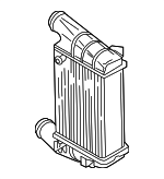 8E0145805N - Cooling System: Inter-cooler for Audi Image