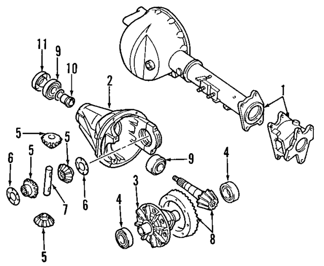 9415210441 - : Pinion Shaft for Acura Image