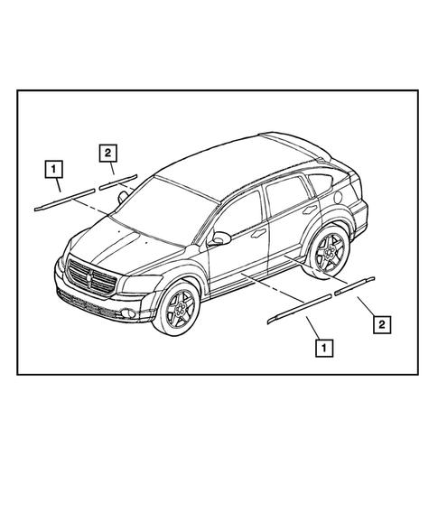 Exterior Protection for 2007 Dodge Caliber #0
