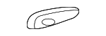 69291AA020 - : Release Handle for Toyota: Camry, Solara Image