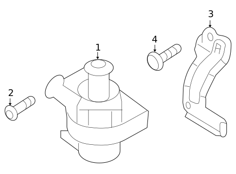 Water Pump for 2011 Volkswagen GTI #1