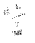 68164928AI - Electrical: Hub Receiver for Mopar Image