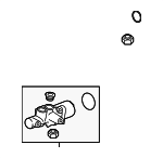 34336861228 - Body: Master Cylinder for BMW: 740Li, 750i, 750Li, ActiveHybrid 5, ActiveHybrid 7, X5 Image