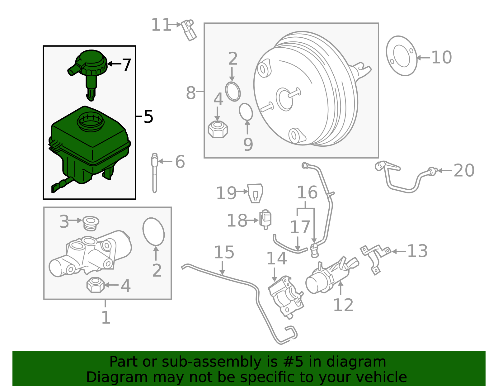 BMW Master Cylinder Reservoir - OEM Replacement - 34336856836 ...
