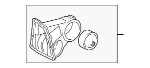 123800A040 - Engine: Engine Mount (Rear) for Toyota: Avalon Image