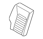 GS7Z5466600AA - Body: Seat Back Cover for Ford: Fusion Image image