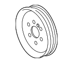 C2D2364 - : Pulley for Jaguar: F-Type, XF, XFR, XFR-S, XJ, XJR, XJR575, XK, XKR, XKR-S Image