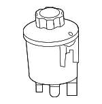 C2D18060 - : Power Steering Pump Reservoir for Jaguar: XJ Image