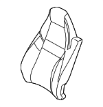 97052214233DAF - Body: Seat Back Cushion Cover for Porsche: Panamera Image