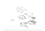 1976820003 - Panelling: Dampening, Rear Floor for Mercedes-Benz Image