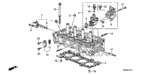 15816PNA013 - Engine: COVER, VTEC SPOOL VALVE for Honda Image