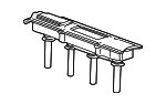 12580538 - Electrical: Coil for Chevrolet: Cavalier, Classic, Cobalt, HHR, Malibu | Oldsmobile: Alero | Pontiac: Grand Am, Sunfire | Saturn: Ion, L100, L200, L300, LS, LS1, LW1, LW200 Image image