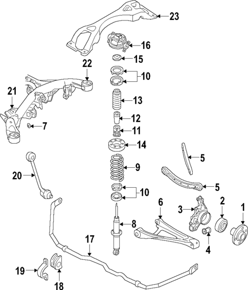 Ride Control for 2010 Volkswagen Touareg #0