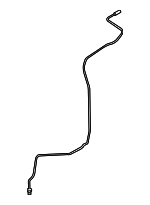 1K0201983D - Fuel System: Vacuum Tube for Volkswagen Image