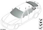 51317933085 - : Windshield, Green, Rain/Light/Fog for BMW Image