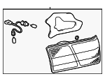 8167033130 - Electrical: Tail Lamp Assembly for Lexus: ES300 Image