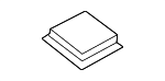 992867300 - Body: Headliner Fastener for Porsche Image