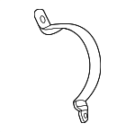 2475040140 - Cooling System: Cooler Pump Clamp for Mercedes-Benz Image