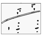 634700E200 - Body: Roof Rack for Toyota: Highlander Image
