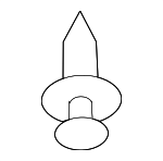92138627 - Body: Lower Deflector Retainer for GM Image