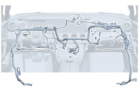 Cockpit Wiring Harness for 2026 Mercedes-Benz E53 AMG #0