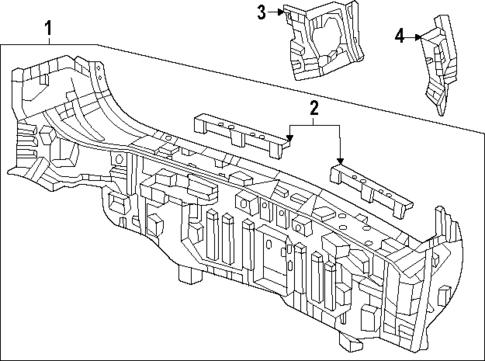 Rear Body for 2024 Honda CR-V #0