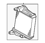 95B145803H - : Inter-Cooler for Porsche: Macan Image