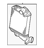 95B145804F - : Inter-Cooler for Porsche: Macan Image