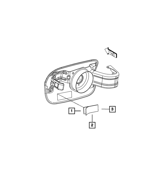 4722003AA - : Flexible Fuel Label for Mopar Image