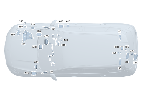 Antenna, Antenna Amplifier and Wiring Harnesses for 2023 Mercedes-Benz GLA35 AMG #0