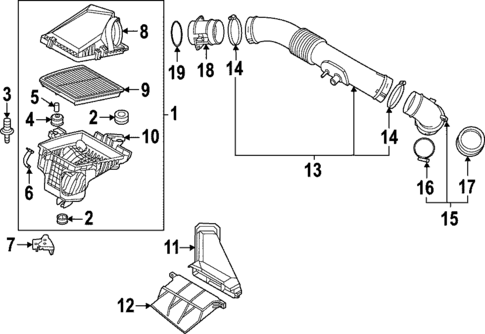Air Intake for 2025 Kia Sportage #0