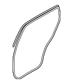 831102J000J7 - : Weather-Strip On Body for Kia: Borrego Image