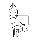 218104D500 - Engine: Mount for Hyundai Image