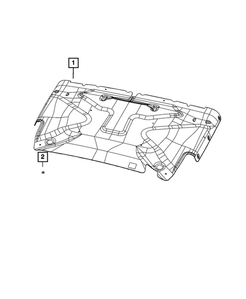 Carpets, Floor Mats, Load Floor, and Silencers for 2023 Jeep Wrangler #2