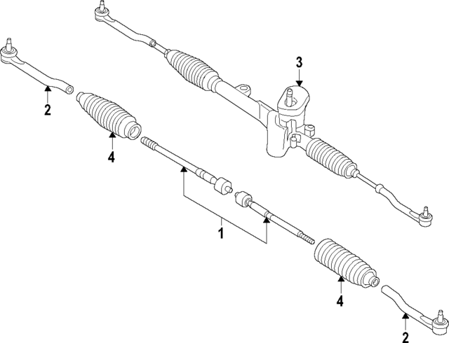485216RZ0B - : Steering Tie Rod End for Nissan Image