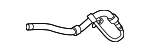 2114665381 - Steering: Lower Return Hose for Mercedes-Benz Image