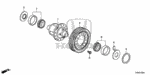 41100R97003 - Transmission - Automatic: DIFFERENTIAL ASSY. for Honda Image