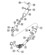 52122497AA - : Exhaust Extension Pipe for Ram: 2500, 3500 Image