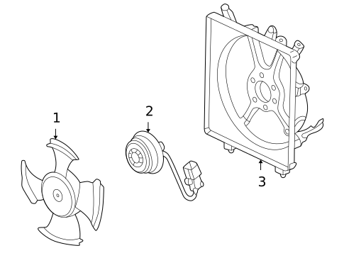 Condenser for 2003 Honda Civic #2