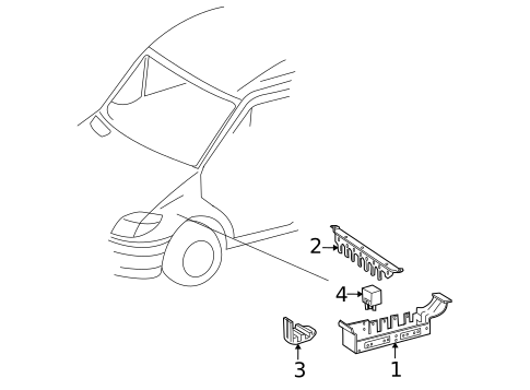 Fuse & Relay for 2009 Dodge Sprinter 3500 #0