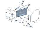 2147202800 - Front Door: Driver Door for Mercedes-Benz Image